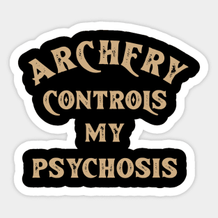 Archery release Sticker